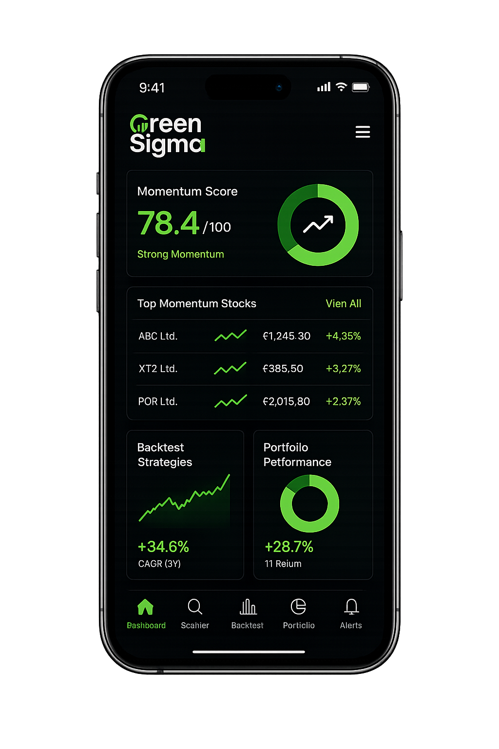 Sigma Scanner Mobile App